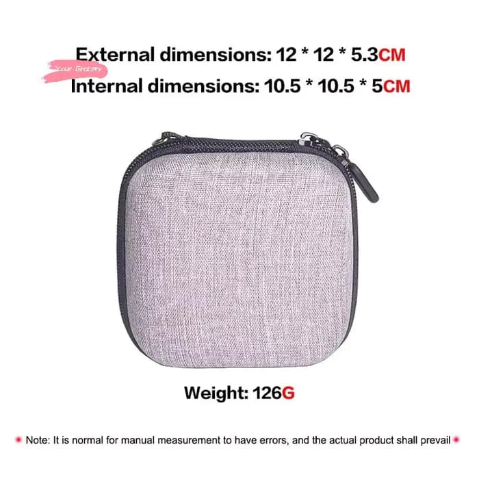 Étui de rangement rigide pour objectif d'appareil photo Y-Camera, résistant à l'eau, antichoc, anti-poussière, sacs de transport avec séparateurs extensibles