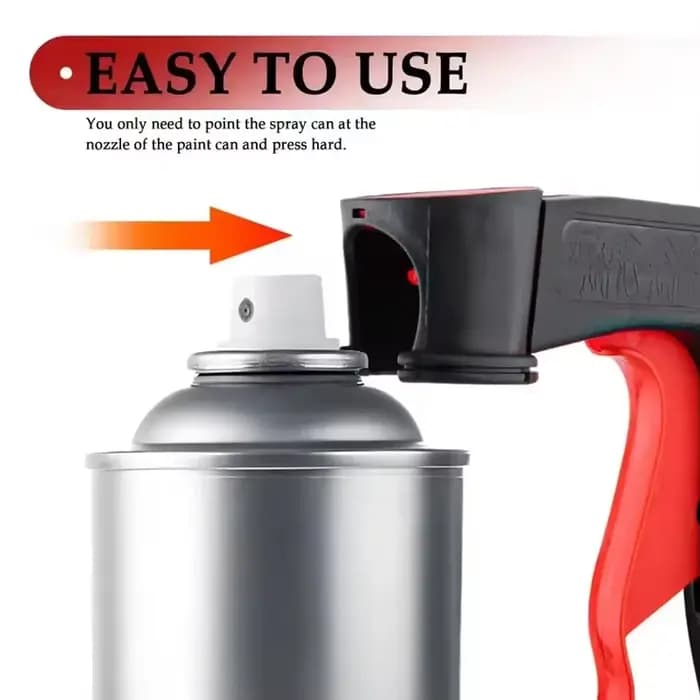 Pistolet pulvérisateur aérosol pour voiture avec poignée de déclenchement pour peinture automobile, entretien, polissage, outil d'entretien automobile, accessoires portables
