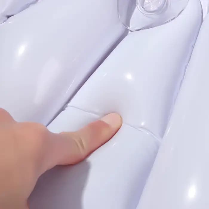Oreiller de bain doux pour le cou avec aspiration