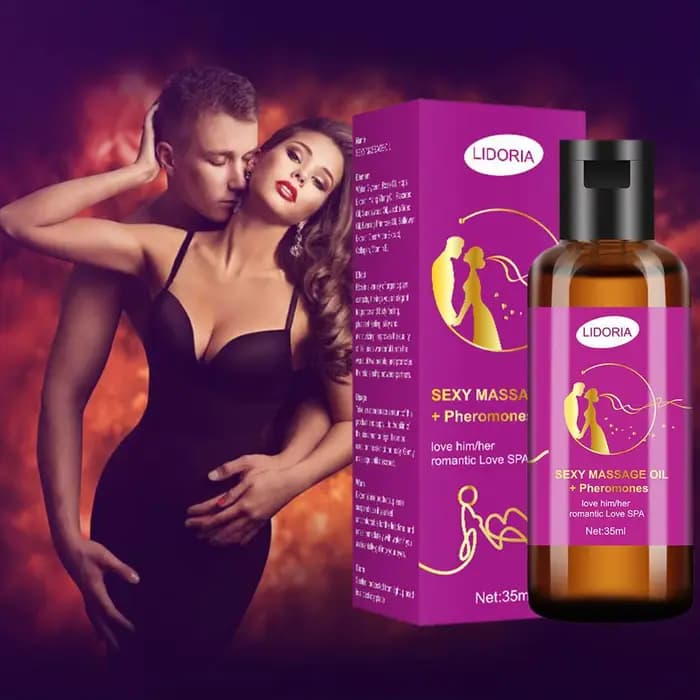 Huile de massage pour les parties intimes du corps