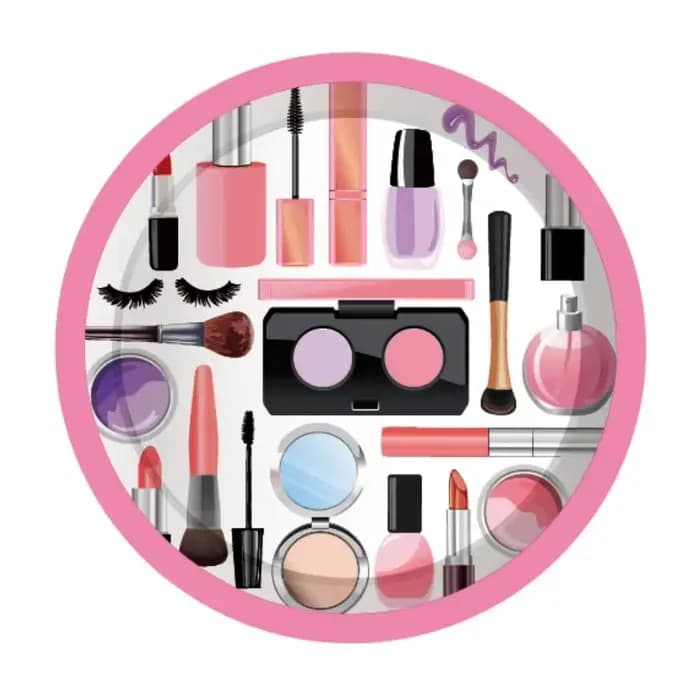 Décorations de fête sur le thème du maquillage SPA, vaisselle, assiettes, gobelets, serviettes, ballons, accessoires photo, jeux de rôle, fournitures pour fête d'anniversaire de filles et femmes