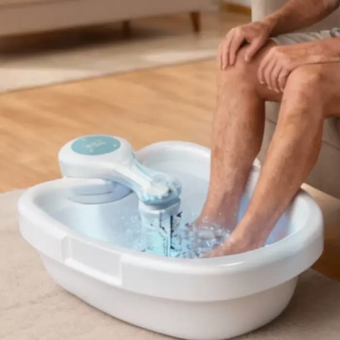 Masseur de pieds à hydrothérapie avec bassin