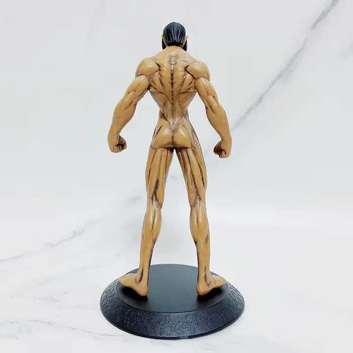 Figurine d'action Eren Jaeger de L'Attaque des Titans - Modèle de collection de dessin animé, ornement de bureau, cadeau idéal pour les fans, jouet d'anniversaire
