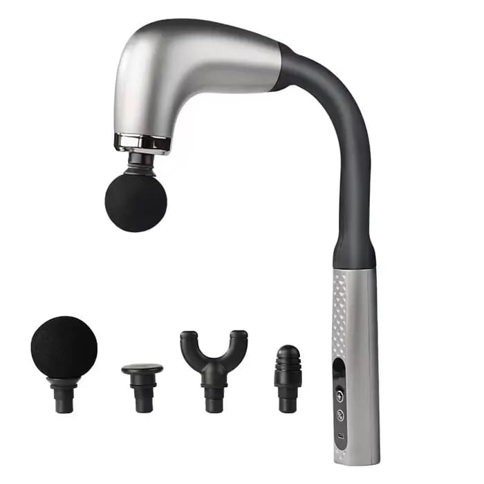 Pistolet de massage des tissus profonds amélioré 10MM pour soulager les douleurs musculaires du cou, des épaules, de la taille et des jambes, portable, idéal pour un usage quotidien