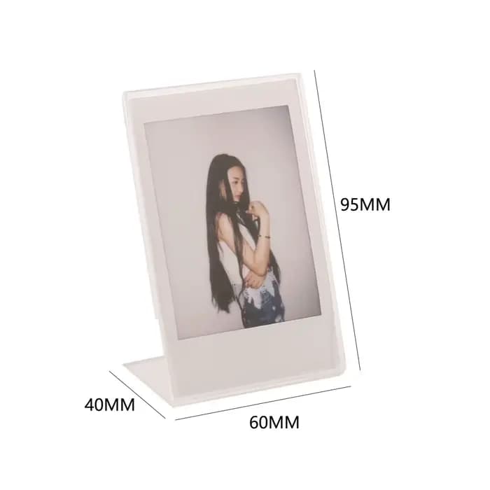 Mini cadre photo transparent pour films instantanés, support photo pour appareil photo instantané Fujifilm Instax Mini 11/9