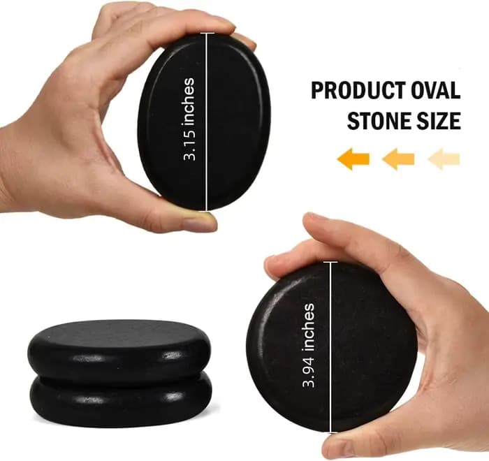 Pierres chaudes pour le massage