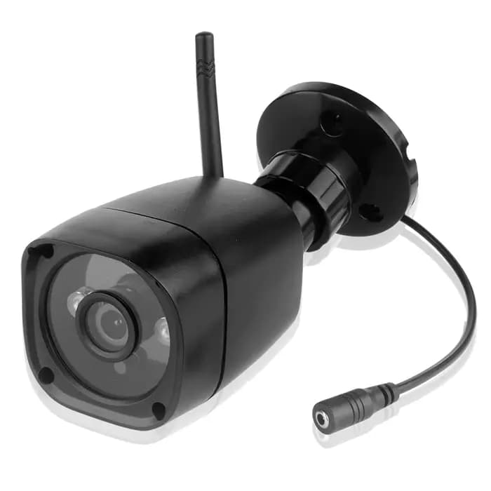 Surveillance sans fil 2.4G 4CH sécurité CCTV 720P système de caméra moniteur bébé avec Vision nocturne infrarouge présent 8G TF cartes