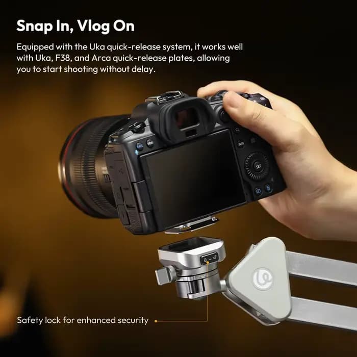 Ulanzi-Support de bureau HONArm TH04 pour appareil photo reflex numérique, support d'éclairage pour photographie et vlog, système de dégagement rapide Uka