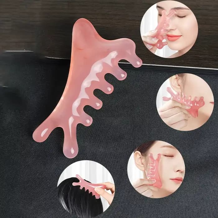 Nouveau Guasha beau Massage cire d'abeille grattage