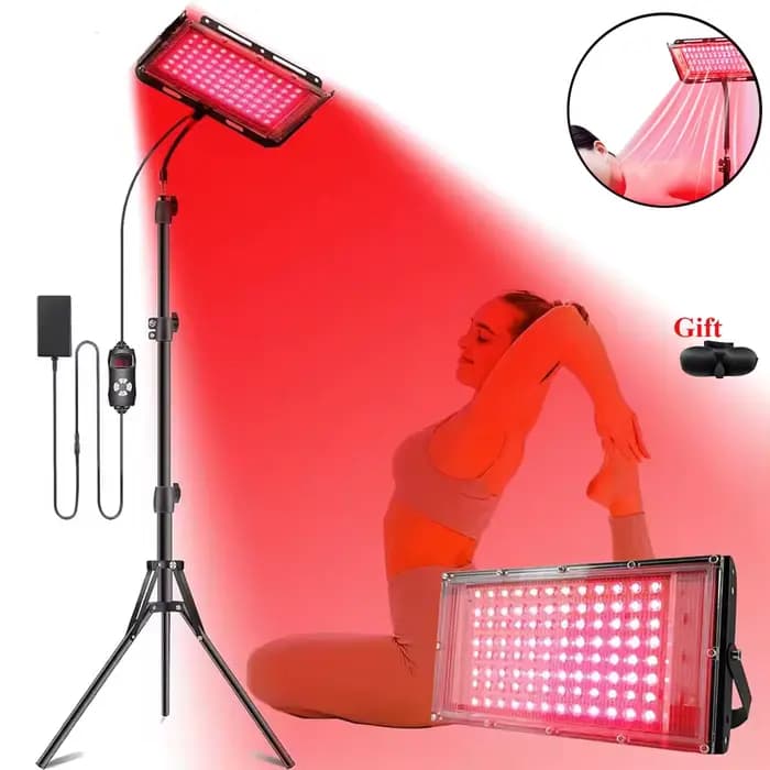 Lampe de thérapie à la lumière rouge à 96 led