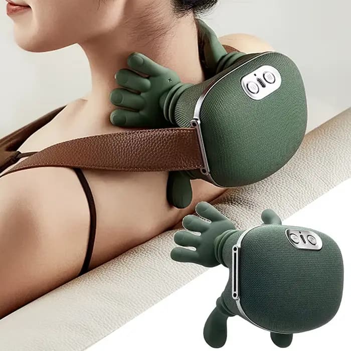 Masseur Bionique Cou et Épaules 2026 N7 – Châle de Massage par Pétrissage à 3 Niveaux pour le Cou