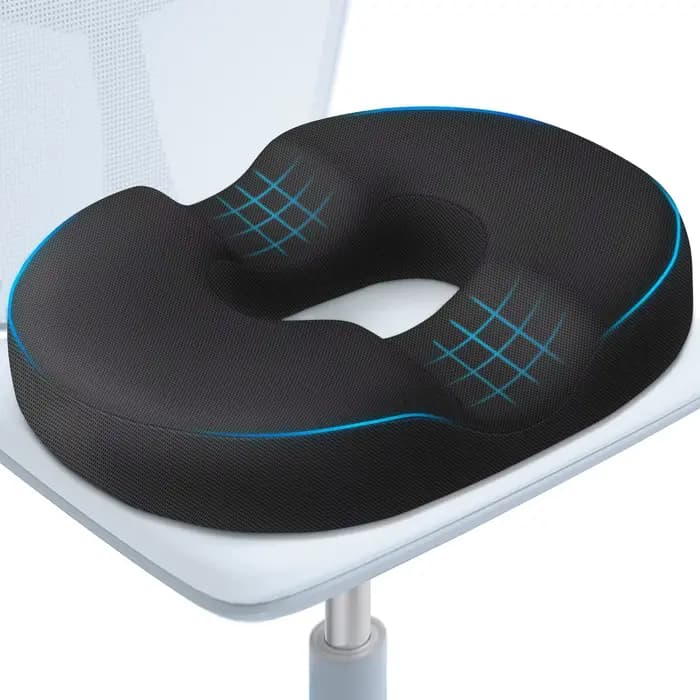 Coussin en forme de donut pour hémorroïdes et coccyx – pour soulager la douleur – sciatique