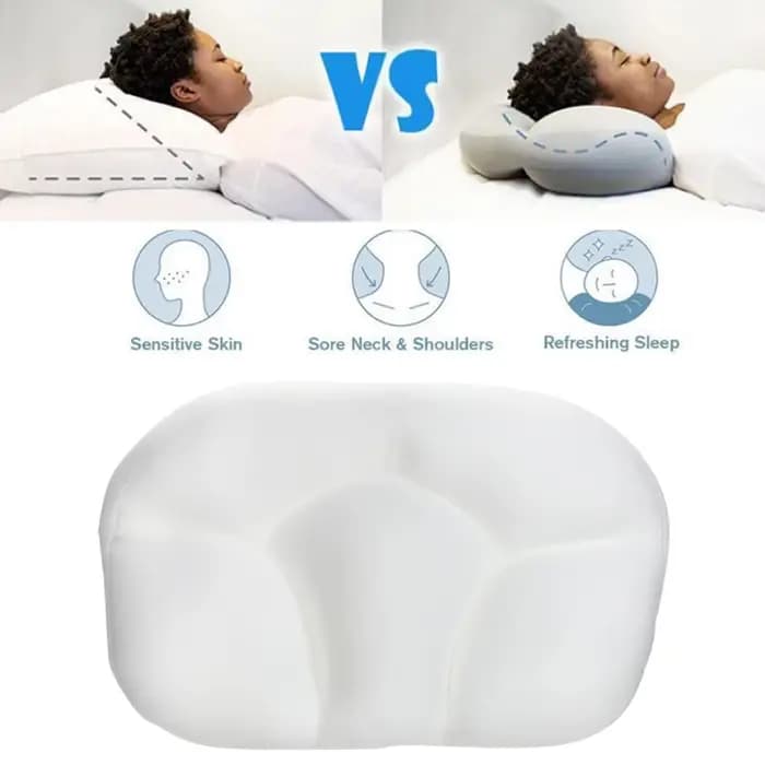 Oreiller de sommeil rond en mousse à mémoire de forme