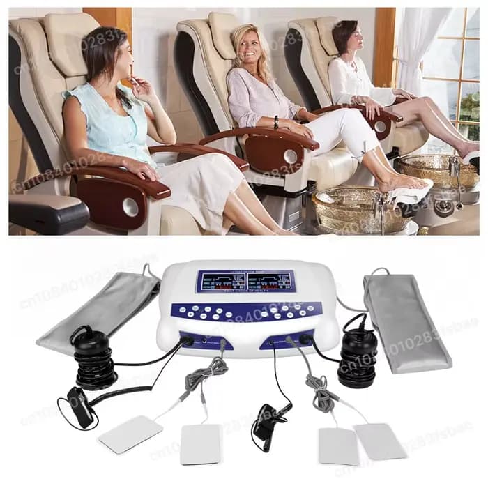 Appareil de spa pour les pieds à ions négatifs pour deux utilisateurs