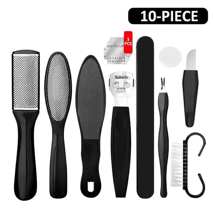 Kit de pédicure professionnel 10 en 1