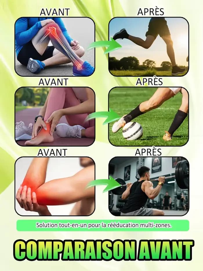 Masser les épaules, la taille, les jambes, les pieds et les bras.