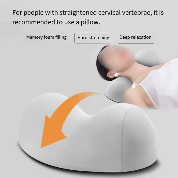 Oreiller cervical pour le cou et la colonne vertébrale
