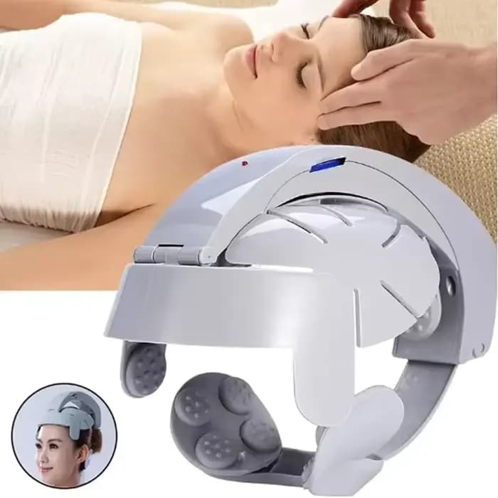 Casque de masseur de tête électrique