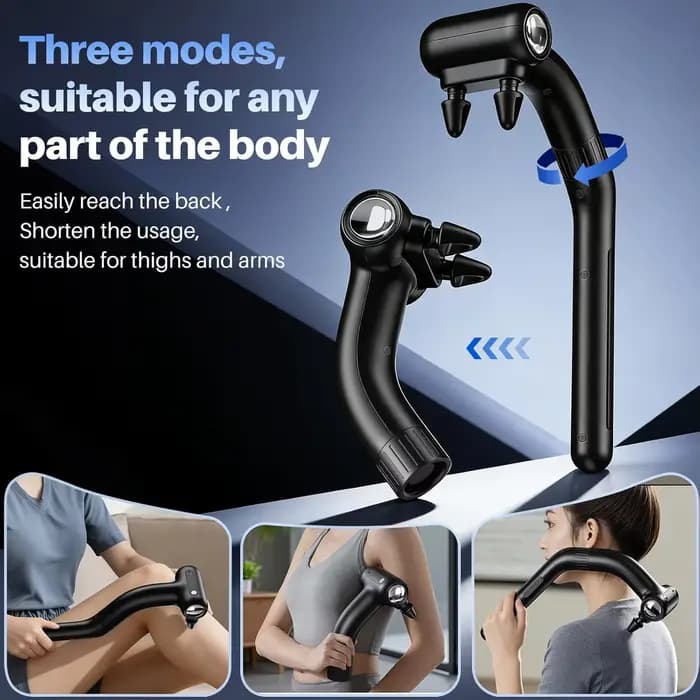 Pistolet de massage à double tête
