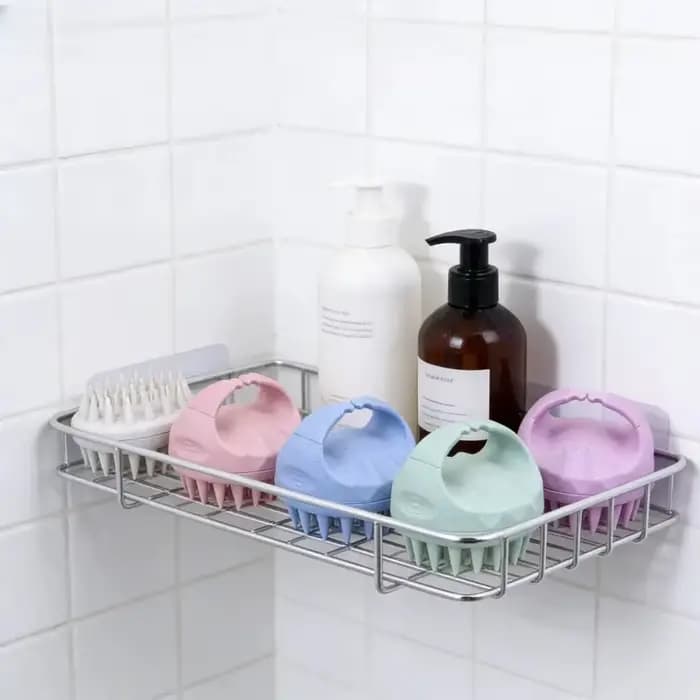 Brosse de massage du cuir chevelu en silicone