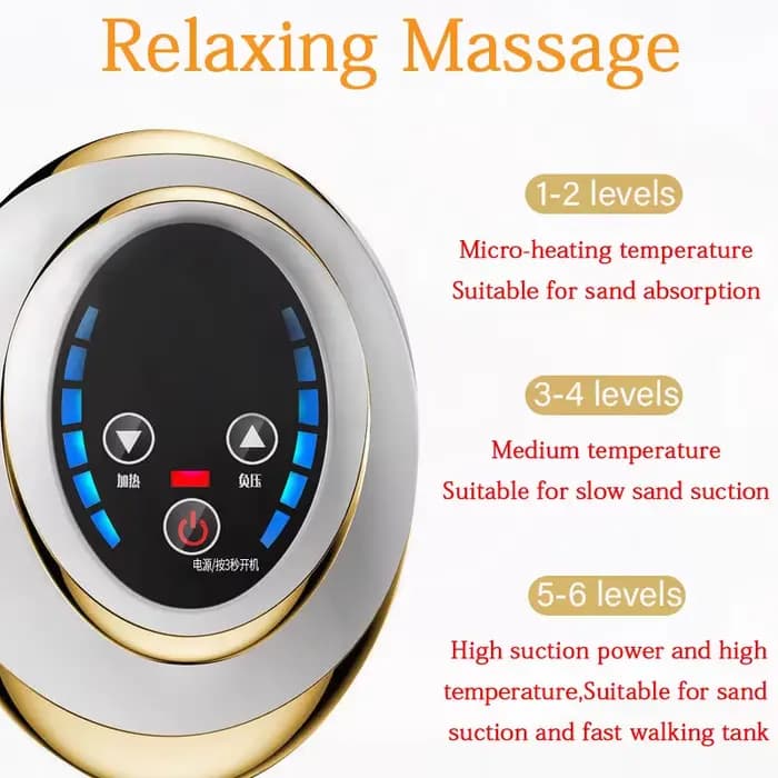 Massage électrique à gratter