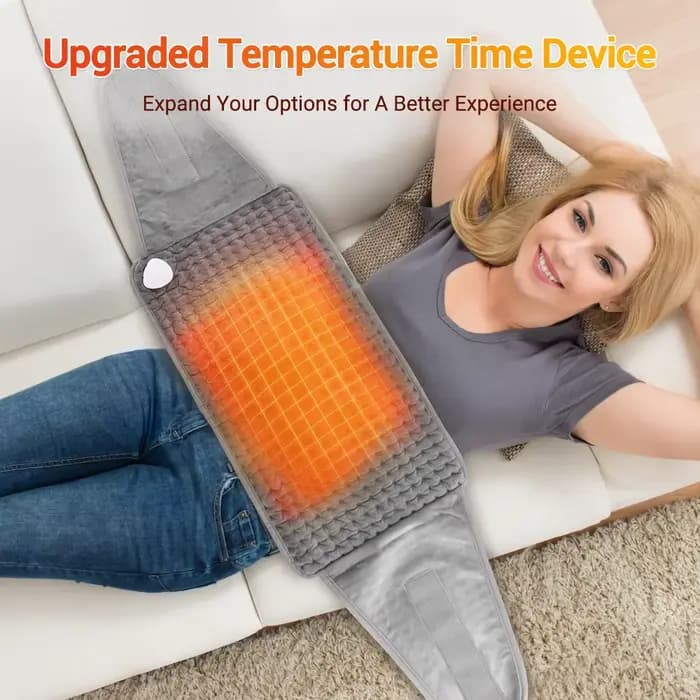 Coussin chauffant électrique physiothérapie couverture thermique contrôle de la température compresse chaude taille dos corps main chauffe-hiver