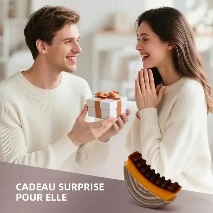 Nouvelle brosse de contour lymphatique pour le visage