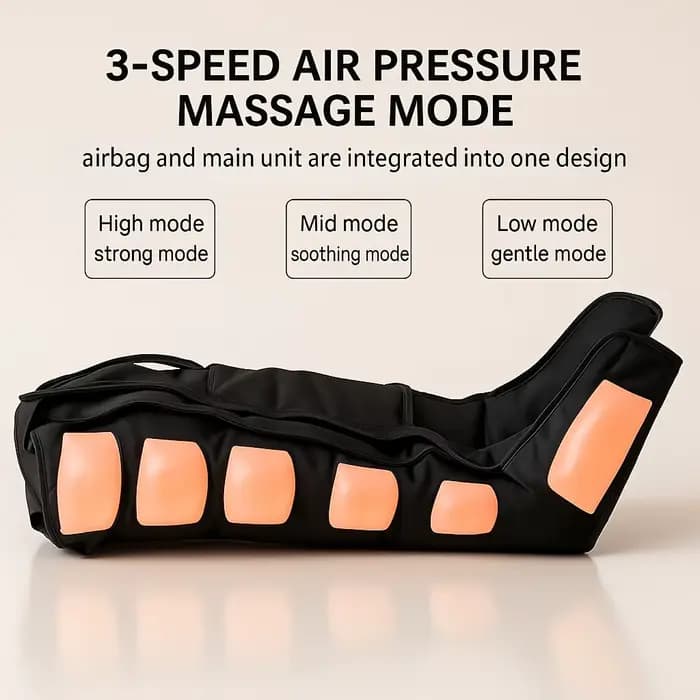 Bottes de massage professionnelles pour jambes à Compression d'air