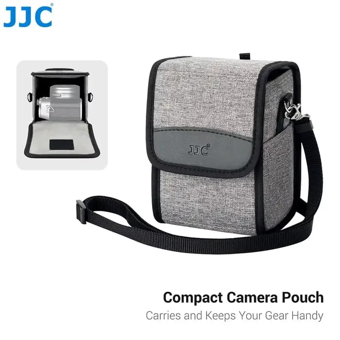 JJC-Étui de poudres pour appareil photo compact, avec sangle, pour Sony A6700 A6500 A6400 A6000 Fujifilm X100VI X100V X100F X100T X100S X100