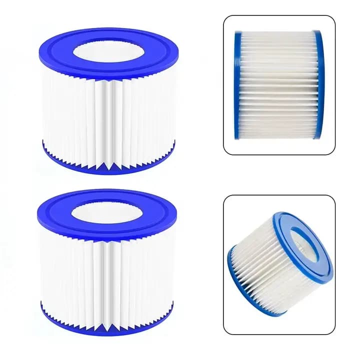 Filtres à cartouche de 6 pièces pour piscines de spa paresseuses Lay-Z – Convient à Miami Vegas Monaco VI