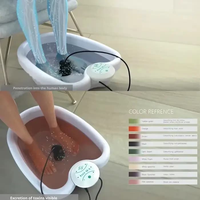 Détox Ion nettoyage pied bain Massage