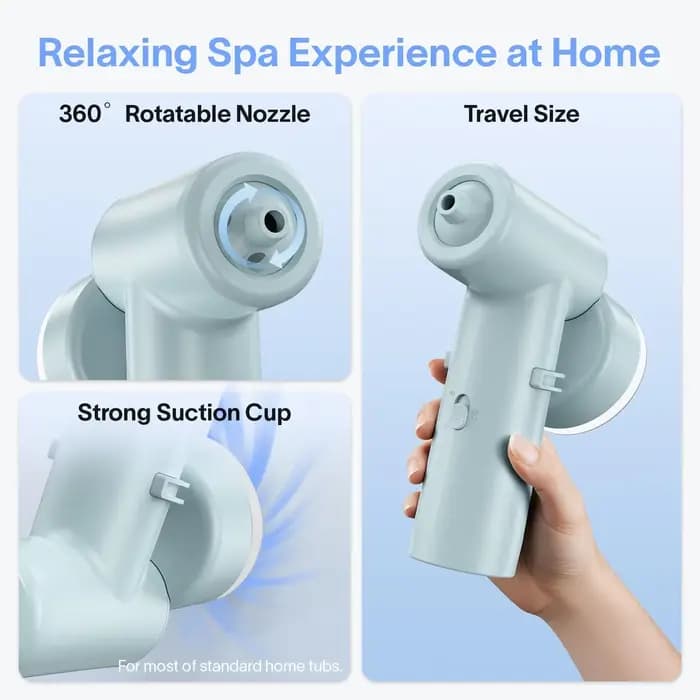 Jet de bain spa sans fil rechargeable
