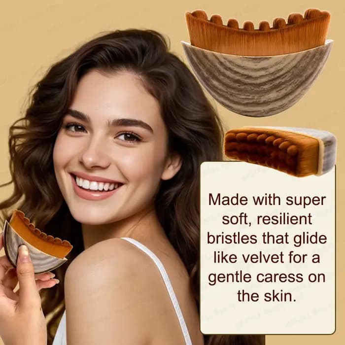 Brosse de massage pour le visage et le corps