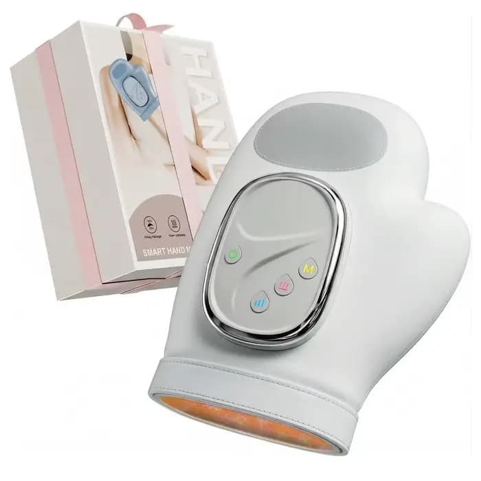 NOUVEAU Masseur de mains intelligent avec chaleur et compression – 3 modes