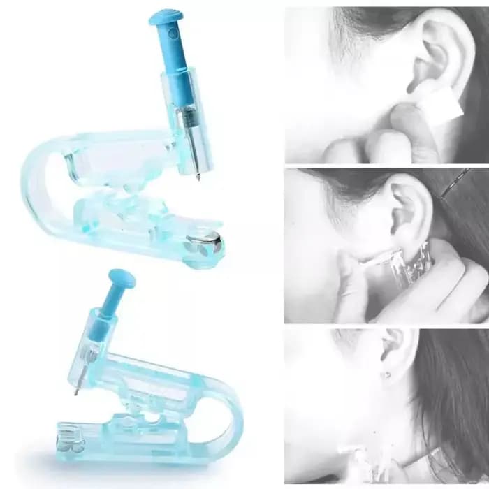 Kit de Pistolet de Perçage d'Oreille, Machine à Boucles d'Oreilles, Clous, Pince Antarctique, Bijoux de Corps, 1/2 Pièces