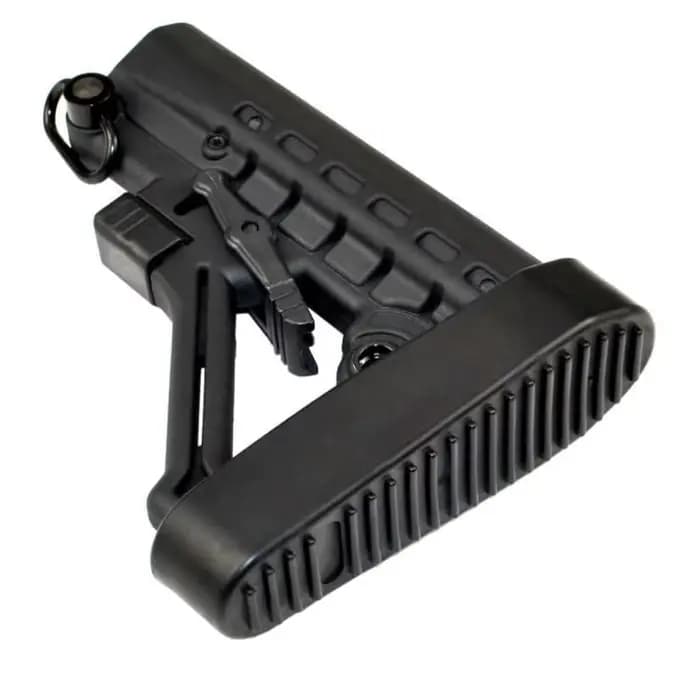 GUGULUZA – coussinet de recul en caoutchouc AR15, coussinet de recul nervuré furtif, bouton à enfiler pour fusil de chasse, Extension de protection des fesses
