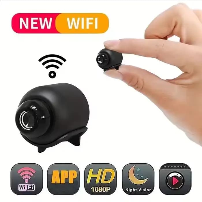 Nouvelle mini caméra X5 1080P, vision nocturne claire, légère, portable, caméras de qualité supérieure, détection de mouvement, caméra de surveillance sans fil