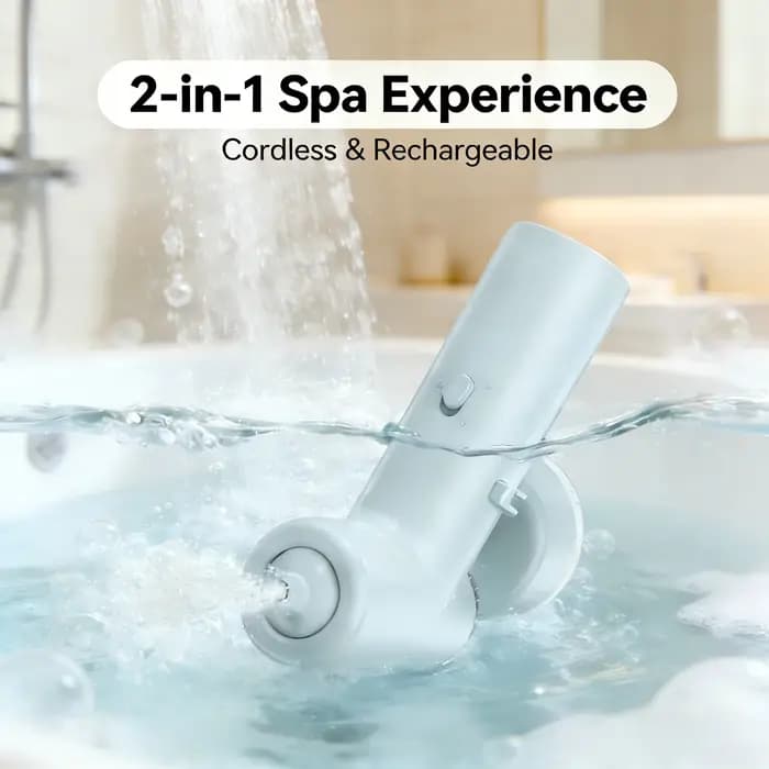 Jet de bain spa sans fil rechargeable