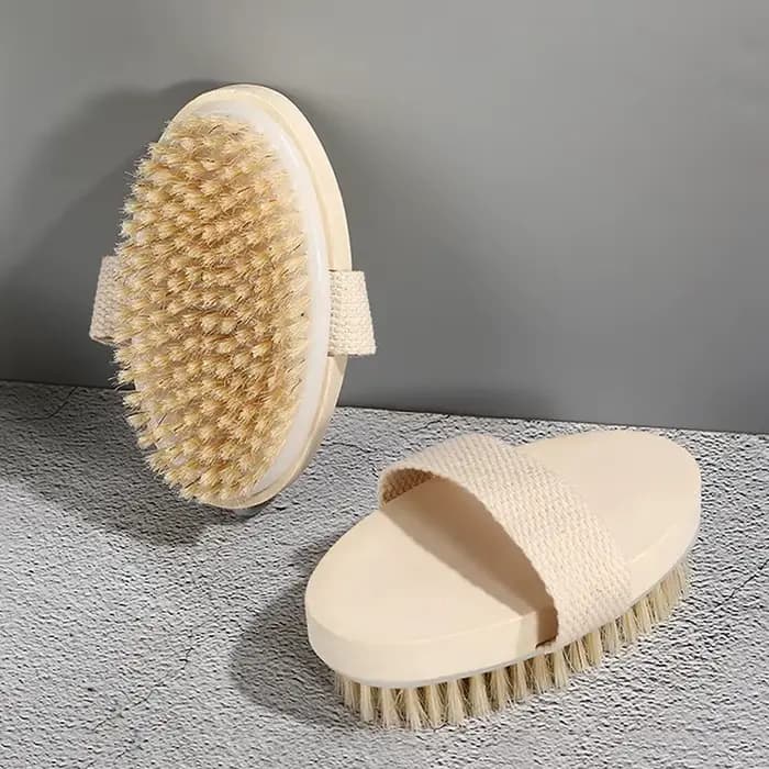 Brosse de massage corporelle SPA douce pour peaux sèches et humides