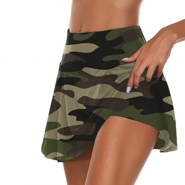 Jupes de sport solides pour femmes, jupe de tennis pour femmes, jupe de course active, jupe athlétique, jupe courte de yoga et de fitness