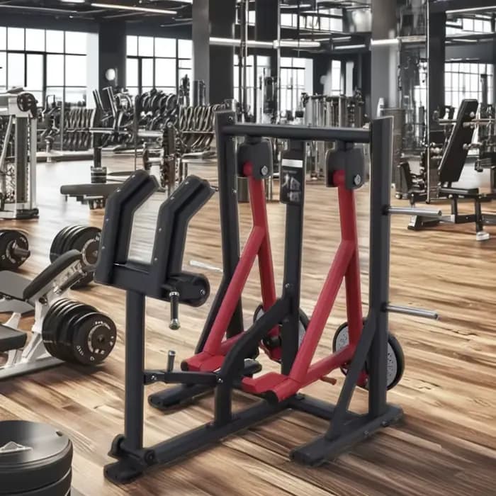 Appareil de musculation en acier à charge de plaques pour la formation des hanches