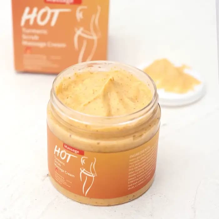 Massage au curcuma gommage Massage blanchissant et exfoliant