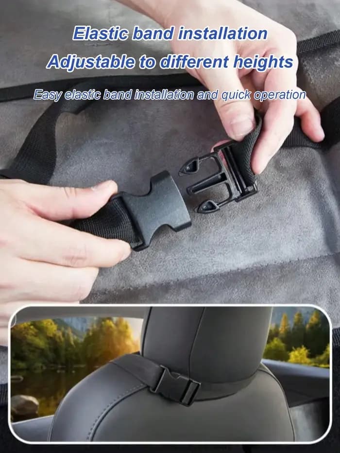 1 extension de lit de voiture – Idéal pour le camping, les voyages sur route et les voyages de nuit, matelas d'extension pliant.