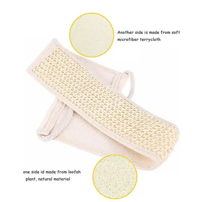 Loofah exfoliant doux naturel