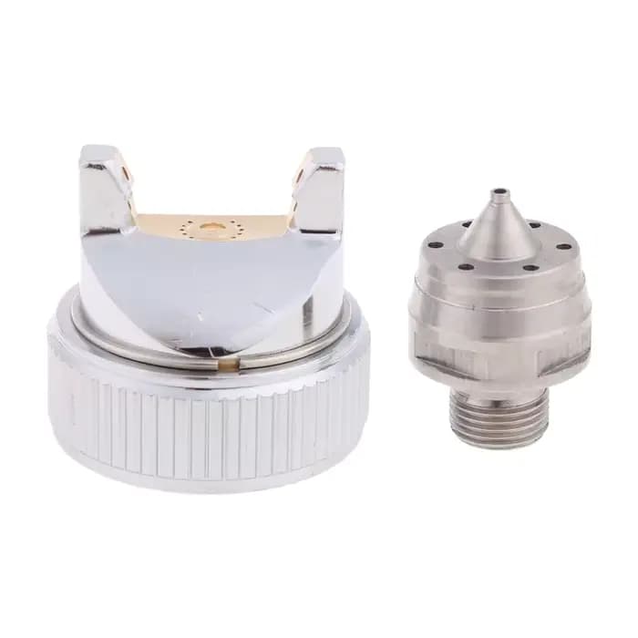 Kit de peinture à air avec odorpulvérisateur à gravité, ensemble de buses, remplacement de buse, pneumatique, manuel, 1.4mm, 1.7mm, 2mm