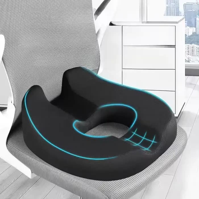 Coussin de siège de voiture en forme de donut pour le coccyx