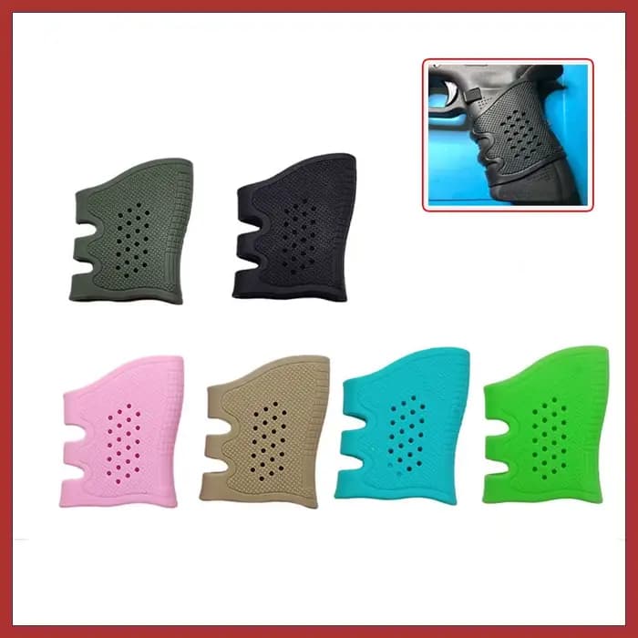 Étui à poignée en caoutchouc adapté pour Glock 17 19 20 21 22 23 34 43 1911, accessoires de chasse, étui pour pistolet tactique, housse de protection
