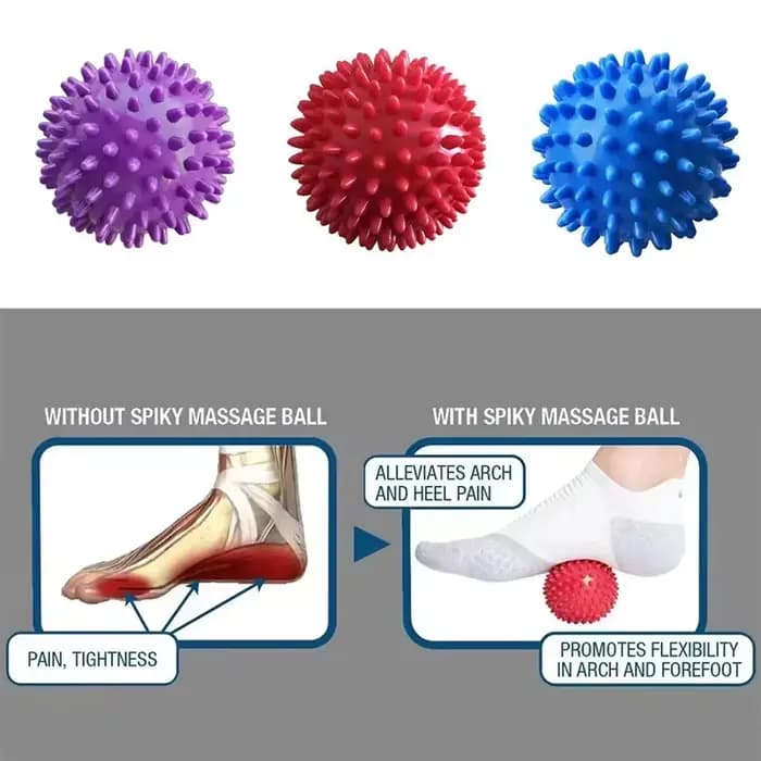 Boule de Massage à pointes pour la fasciite plantaire