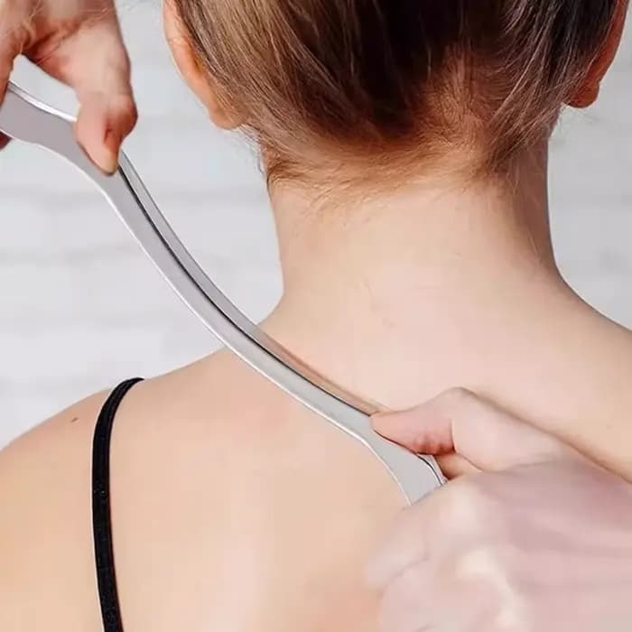 Massage de grattage Gua Sha pour grands Muscles