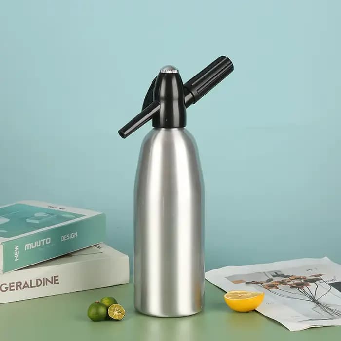 Machine à eau gazeuse, bouteille de fabrication d'eau gazeuse, CO2, boissons pour Cocktail, pressuriseur, accessoires de Siphon de barman, bricolage